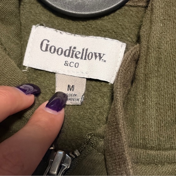 GOODFELLOW & CO ZIPUP HOODIE - Picture 6 of 7